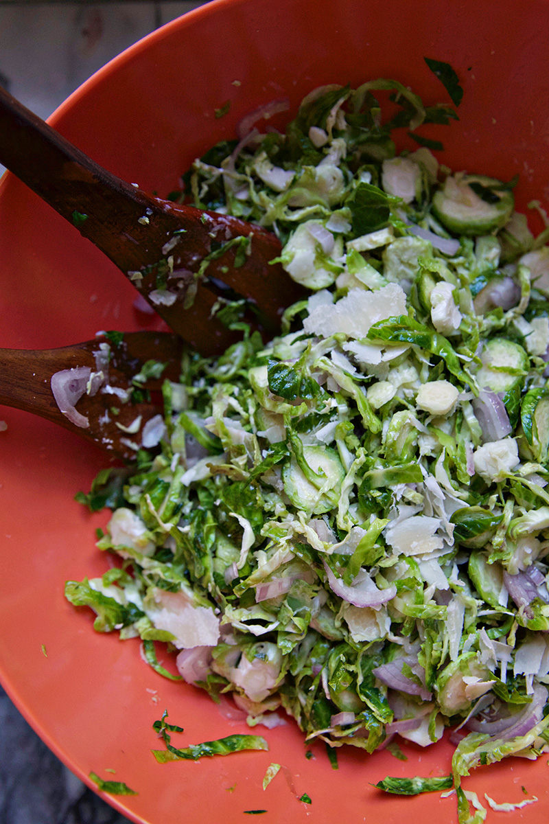 brussels sprouts salad 2