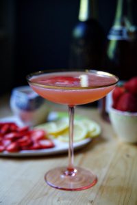 strawberry gin lemonade